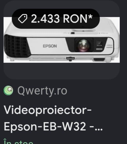 Video proiector în stare foarte bună