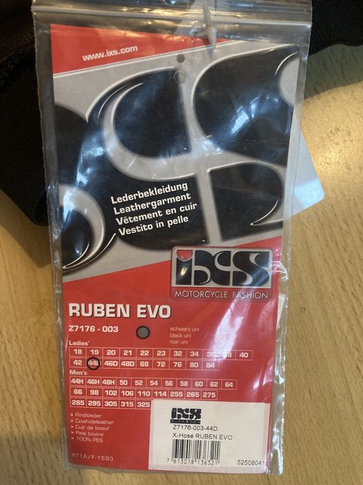 Дамски кожен панталон IXS RUBEN EVO 44