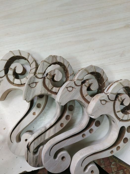 Изчерпани!!! Коледарска ръчно изработена гега геги за коледари,кукери