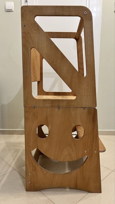 Детска кула Монтесори с пързалка