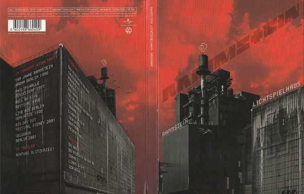 DVD Rammstein - Lichtspielhaus 2003