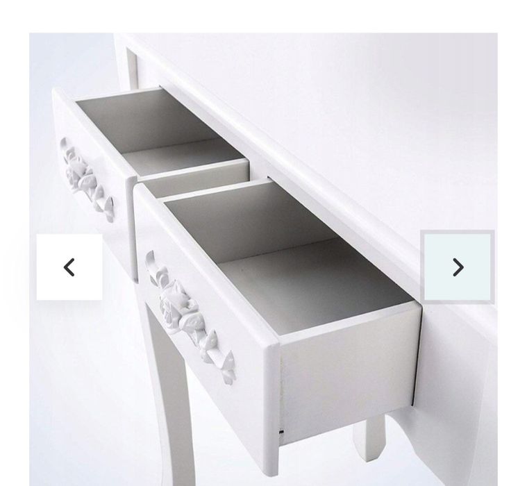 Тоалетка стандартни размери, само сглобена