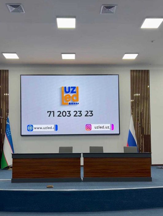 LED ekranlar+лед экран indoor+ Бесплатная Установка +UZLED LED19