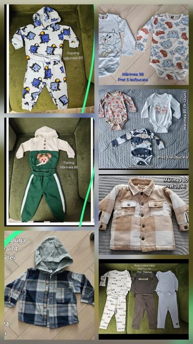 Treninguri și haine copii