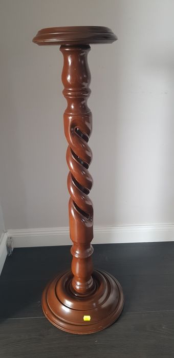 Piedestal/Suport vechi din lemn masiv