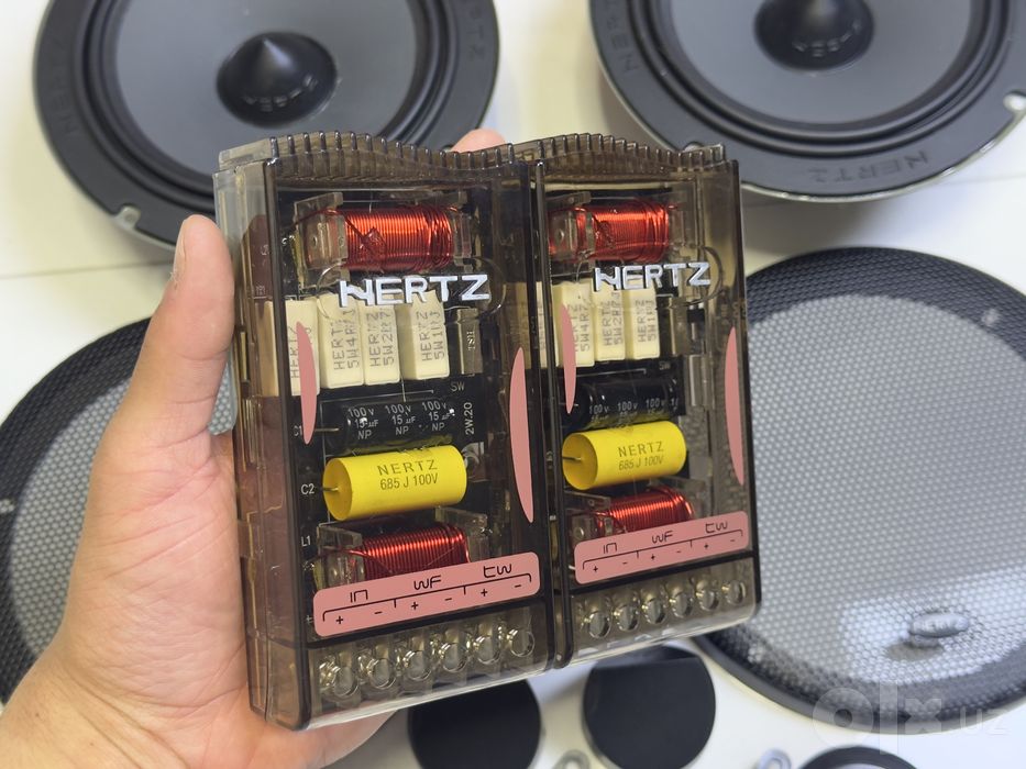 2-Компонентные динамики Hertz HSK-165 250w Midbass+Piwalka(16,5sm)