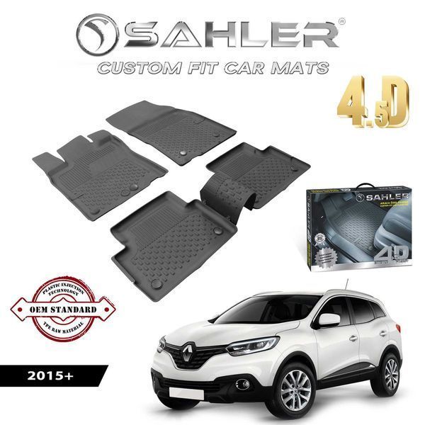 Гумени Стелки Sahler 4.5D за Рено Каджар / от 2015-2022г.
