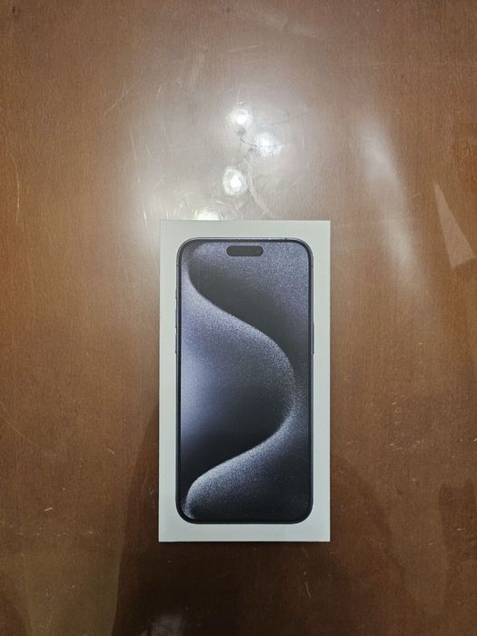 КАТО НОВ 256GB Blue Titanium Iphone 15 Pro Max iStation Гаранция 2026