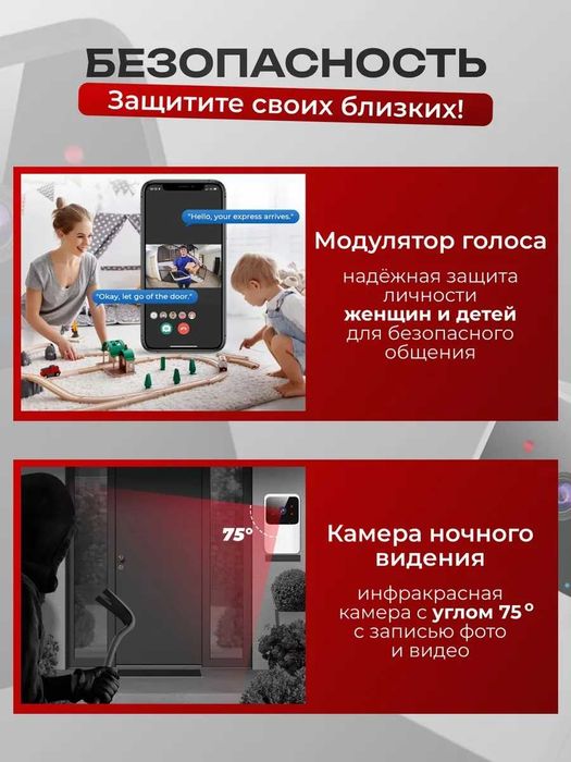 Дверной звонок с камерой