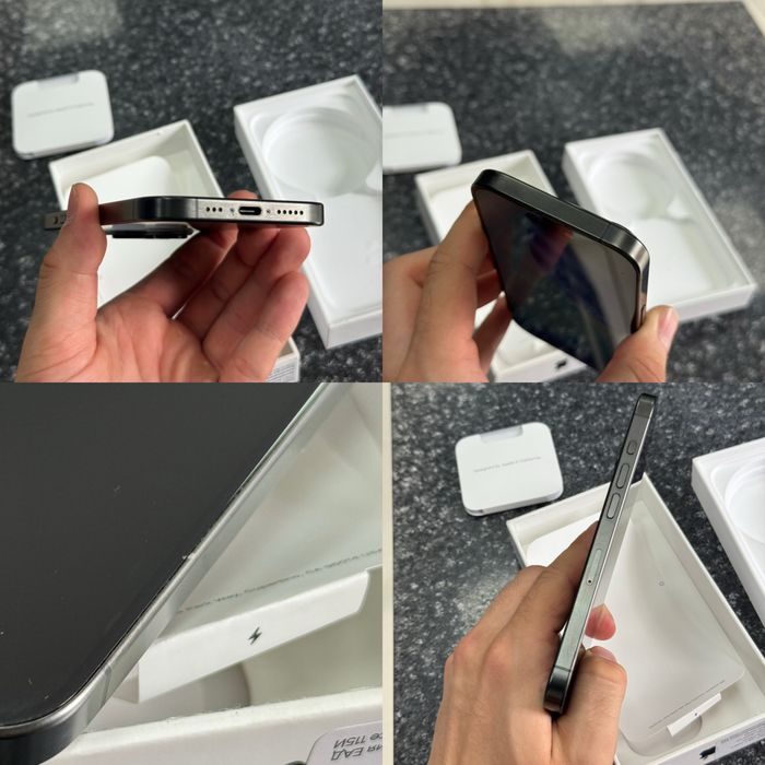 iPhone 15 Pro Black Titanium, 256GB, Отлично състояние