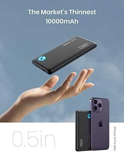 Ново Преносимо зарядно устройство 10000mAh 22,5W PowerBank USB C