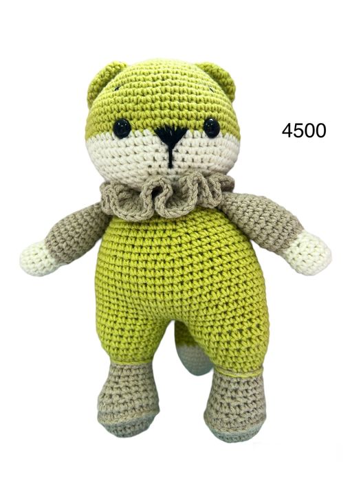 Мягкие вязаные игрушки