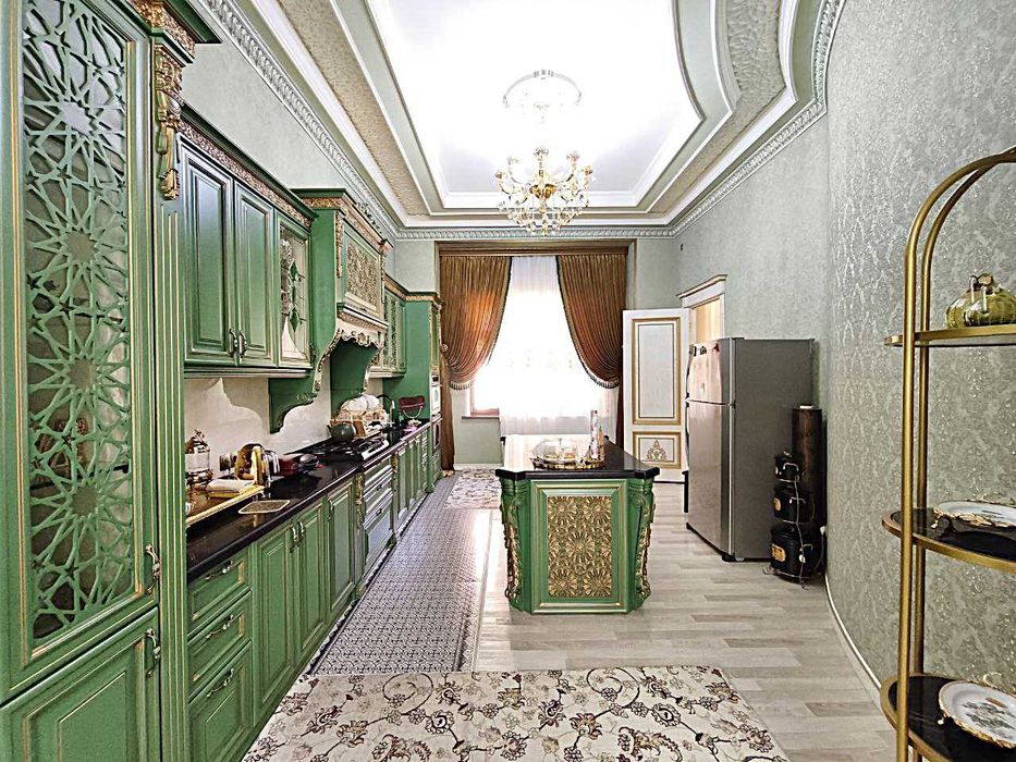 Yu  2х этажный дом 8 комнат, 11,5 соток, берег Боз су, Кибрайский р-н