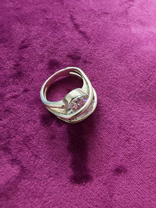 Сребърен пръстен на марка Токаш, 8 грама, диаметър 17 мм