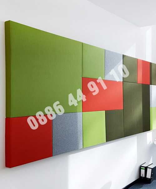 Акустични панели / звукоабсорбация / интериорни акустични решения