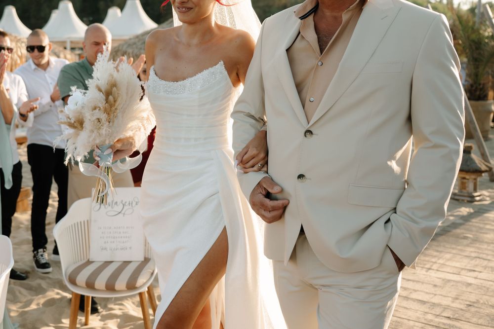 Булчинска рокля дълга