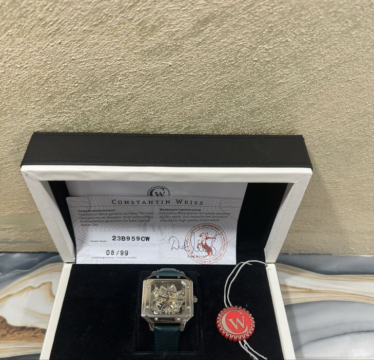 Constantin Weisz 23B959CW Automatic SKELETON Limited Edition 08/99 – Cutie + Certificat