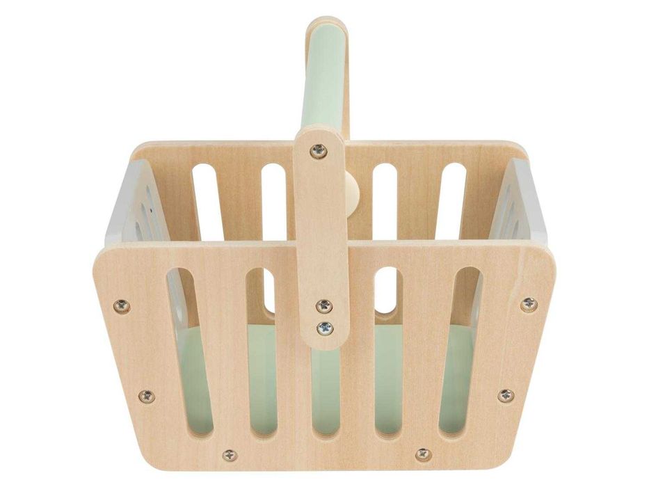 Дървени играчки за кухня Сейф Везна Тостер Кухненски робот Кошница