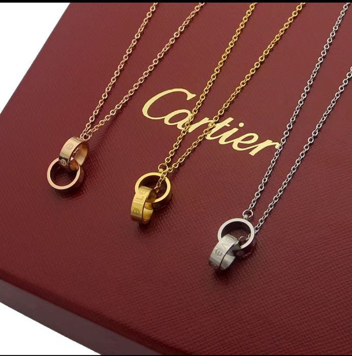 Ново колие cartier пирон сърце