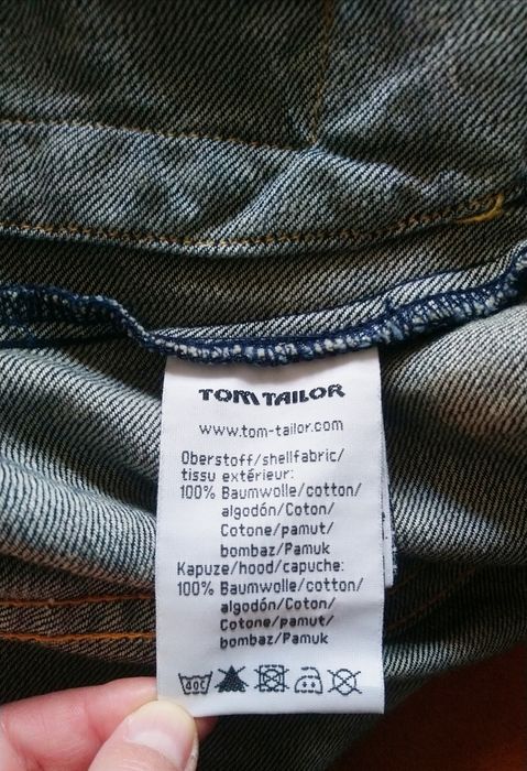 40/42  Geacă Tom Tailor denim Nouă