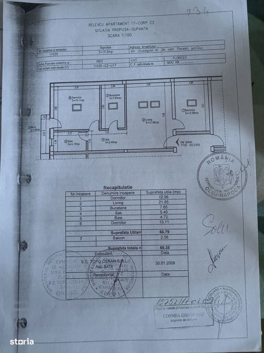 Apartament 3 camere