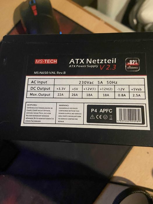 Vand sursa pc ATX Netztell v2.3 650w