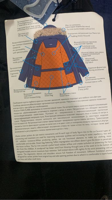 Пуховик Finn Flare зима