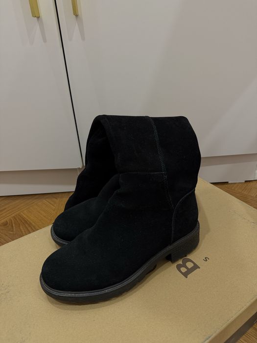 Продам ботфорты замша зимние