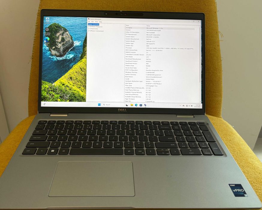 Dell Latitude 5531, i7-12800H, 32GB RAM, 512GB SSD, Windows 11 Pro