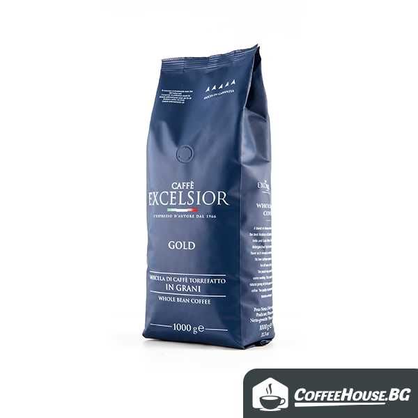 Италианско кафе на зърна за еспресо - Caffe Excelsior Gold, 1 кг.