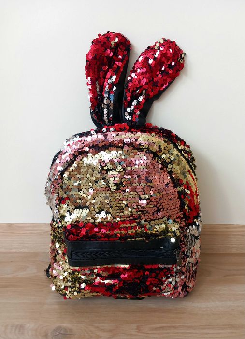 Нова детска раница с пайети