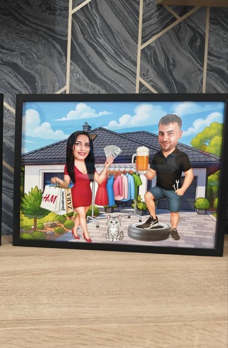 Caricaturi personalizate