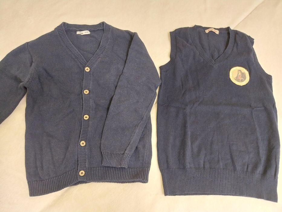 Cardigan&vesta pentru scoala 9-10 ani