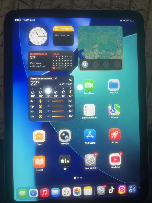 Ipad A16 128gb pink. Емкость 100%.