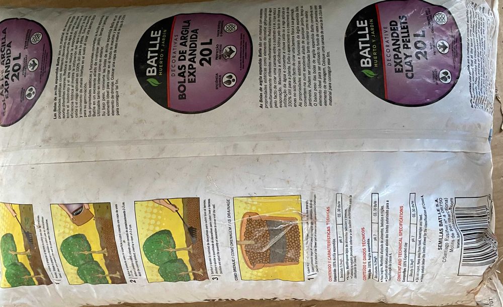 Bile de argila expandata 20L