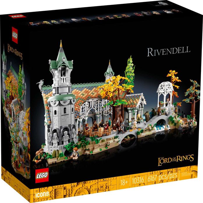 Lego 10316  The Lord of the Rings Rivendell sealed