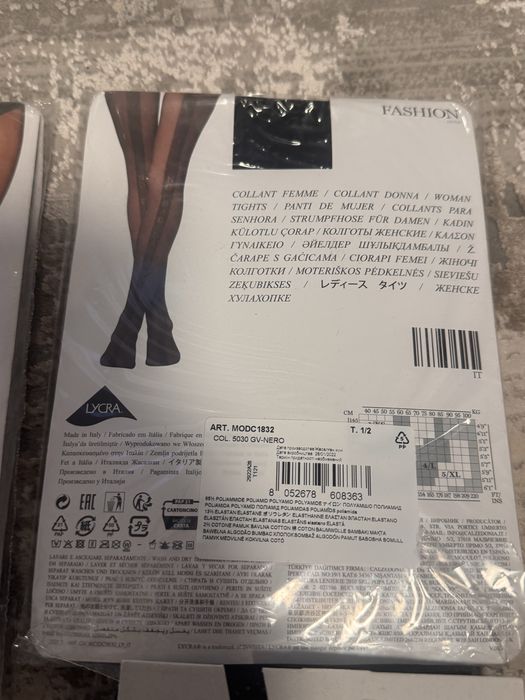 Lot 4 perechi dresuri Calzedonia marime S/M