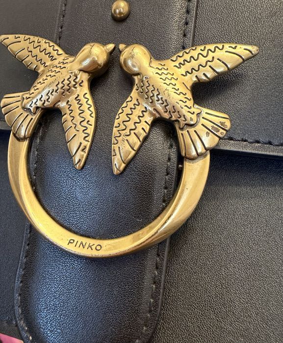 Оригинална черна чанта Pinko