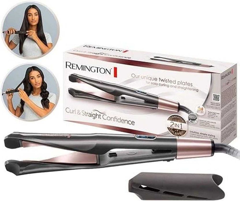 Преса за коса Remington S6606 Curl and Straight Confidence