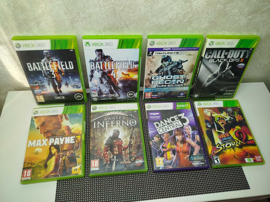 Xbox 360 Большая коллекция игр