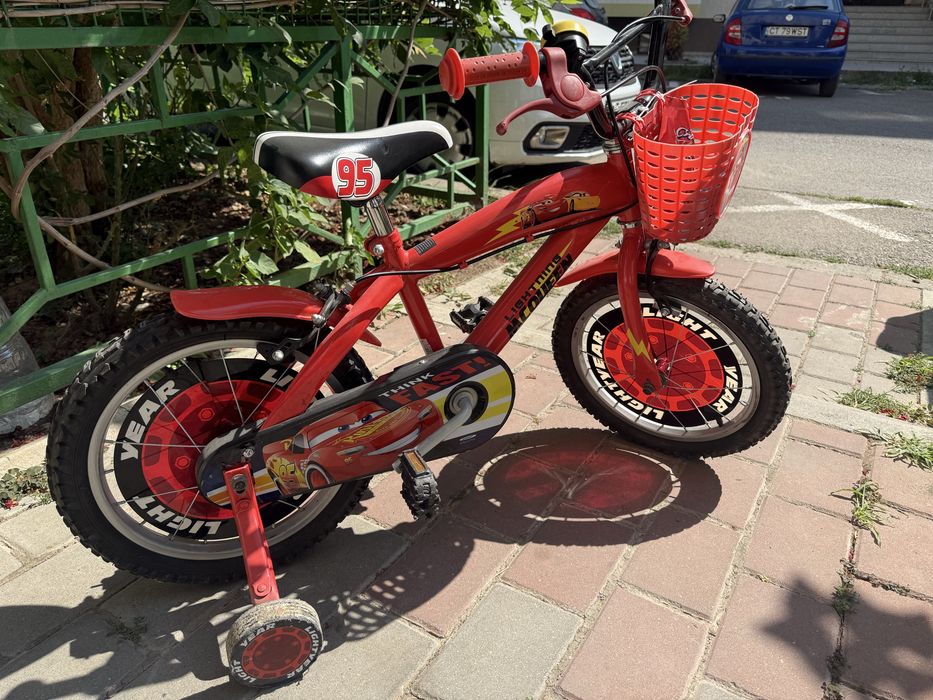 Bicicletă Copii Fulger McQueen