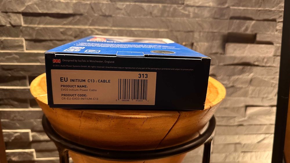 Pachet 2 x Cablu alimentare IsoTek EVO3 Initium – 1.5 m