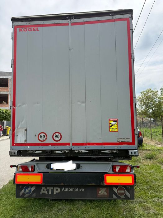 Ansamblu Mercedes Benz Actros MP4 1843 + Semiremorca Kogel 2014 standard
