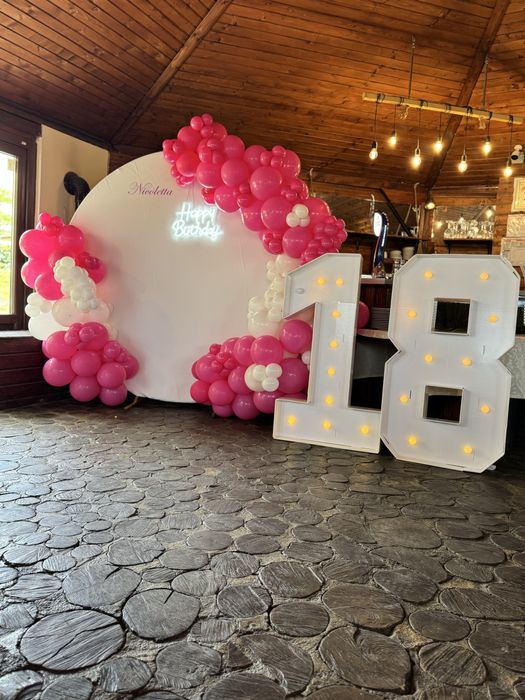 Arcada baloane /decor nunta/botez