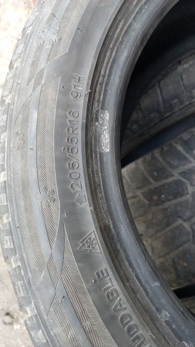 Автошины 205/55/16 б/у