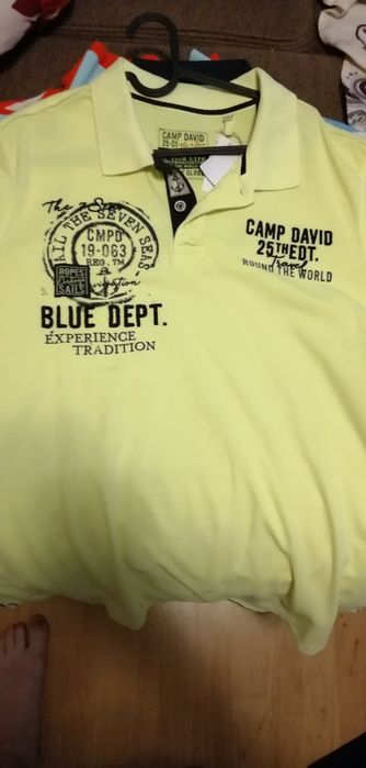 Tricou polo regular fit XL CampDavid