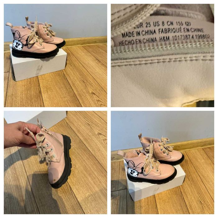 Ботушки Мини Маус H&M,26ти номер/ Crocs-24, Geox-24