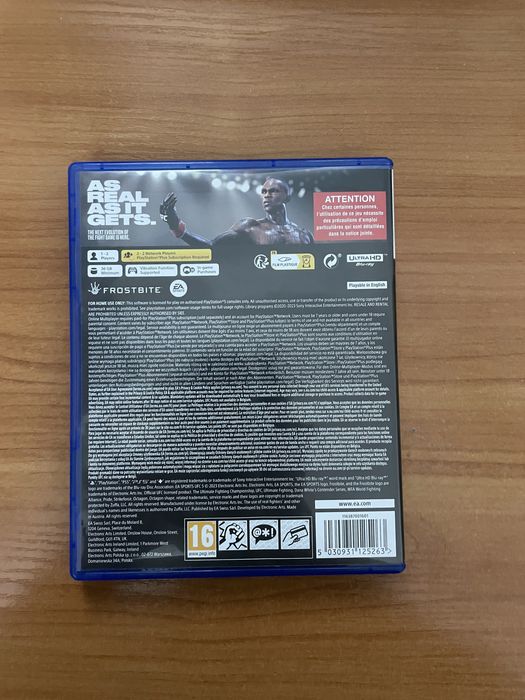 Оригинальный диск UFC5