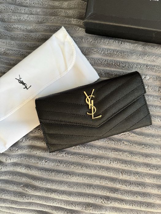 Portofel piele YSL Yves Saint Laurant NOU cadou perfect Craciun