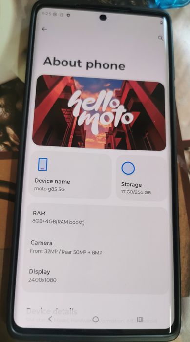 Motorola G85 5G dual sim cu e-sim